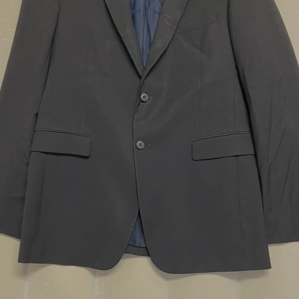 Burberry Men’s Blazer Suit Jacket Sports Coat Size 52R 100% Wool Luxury Designer